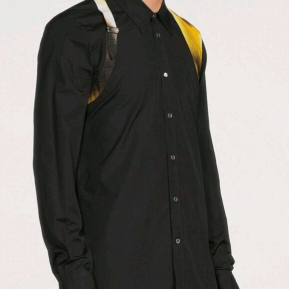 Alexander McQueen Spray Paint Harness Shirt - Picture 3 of 5